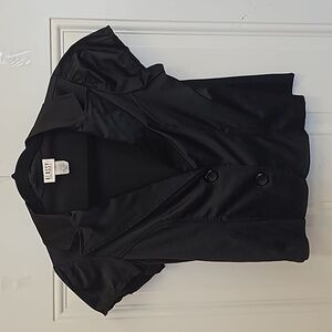 Y2k, 2000s, movies, girl, vest, top, goth, black, Paris, 13 going on 30, vintage